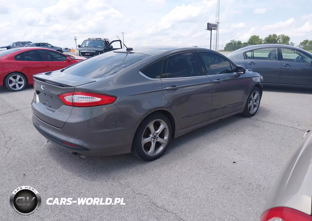 2014 Ford Fusion Se VIN:3FA6P0HDXER135965 - 4