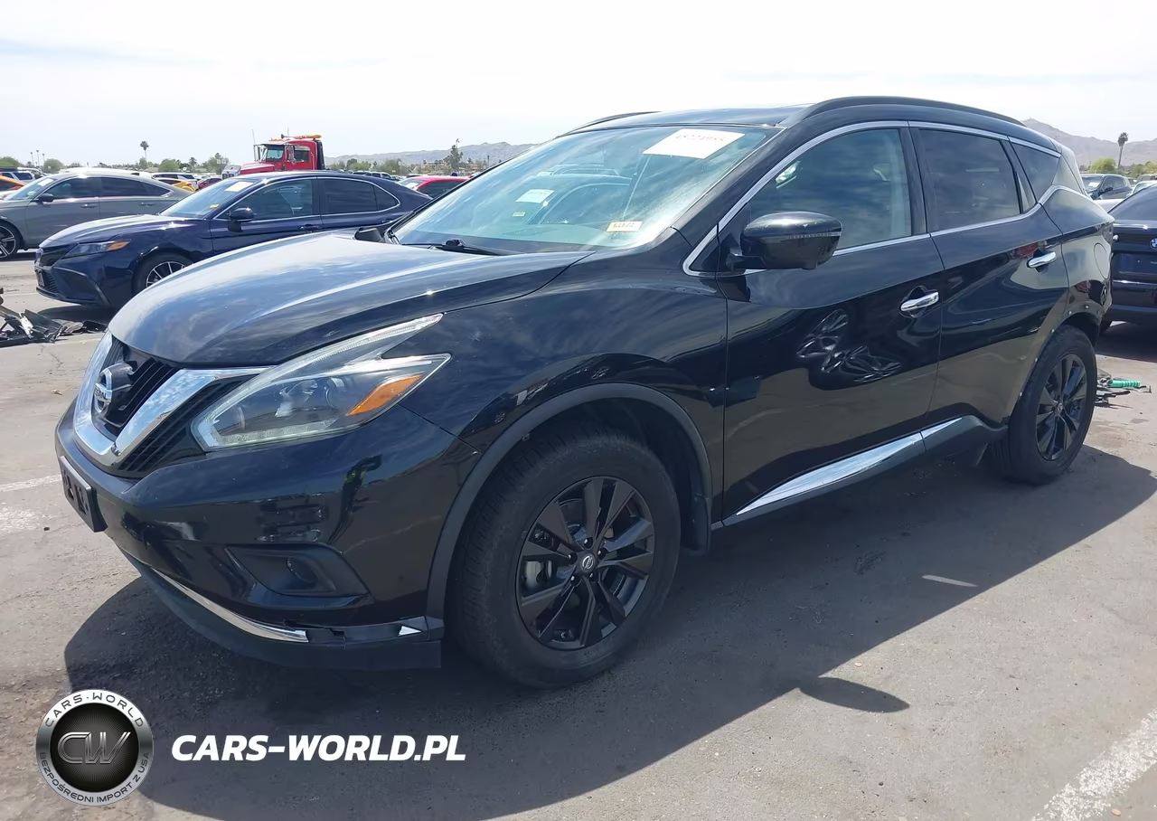 2018 Nissan Murano Sv VIN:5N1AZ2MH6JN163936 - 2