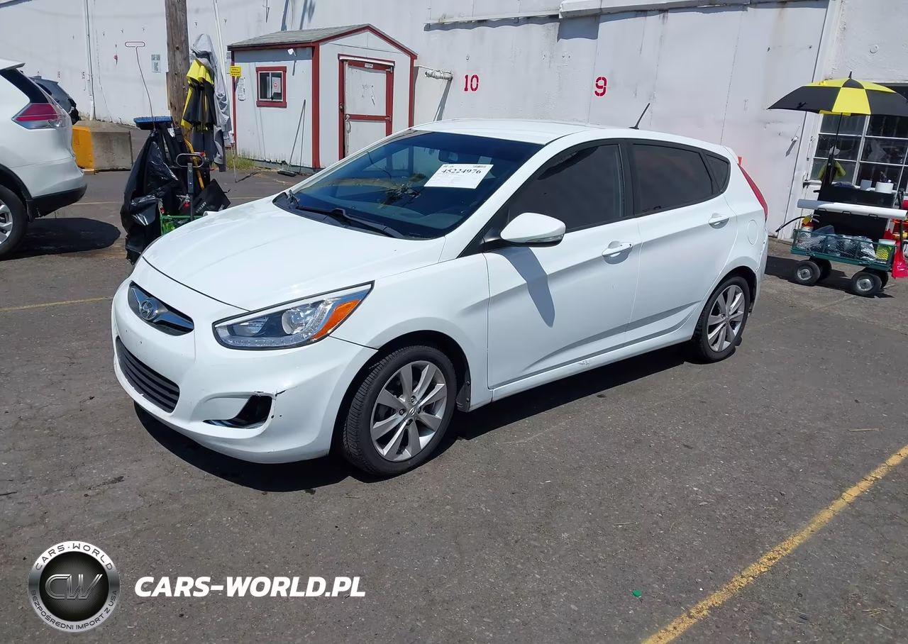 2014 Hyundai Accent Se VIN:KMHCU5AE4EU144655 - 2