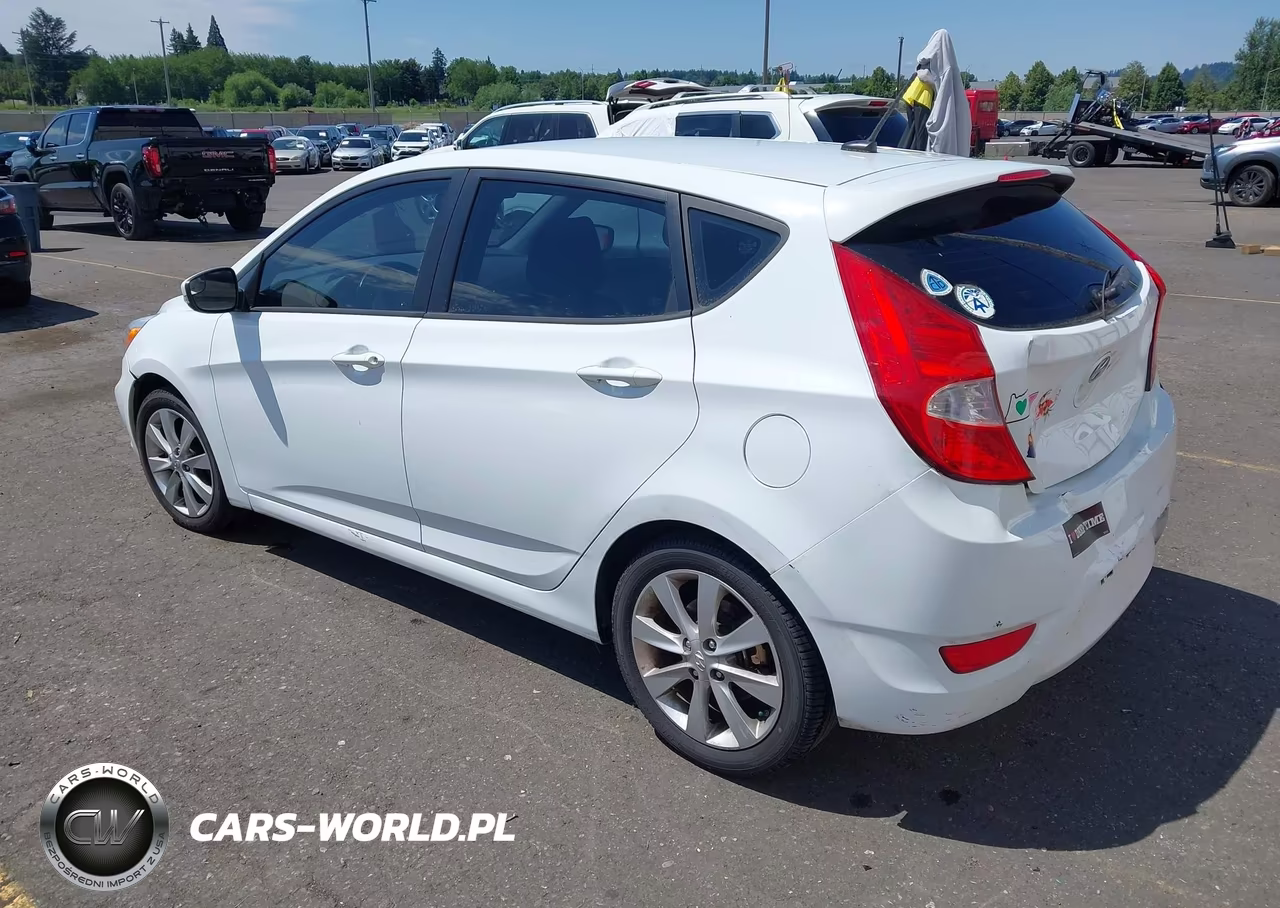 2014 Hyundai Accent Se VIN:KMHCU5AE4EU144655 - 3