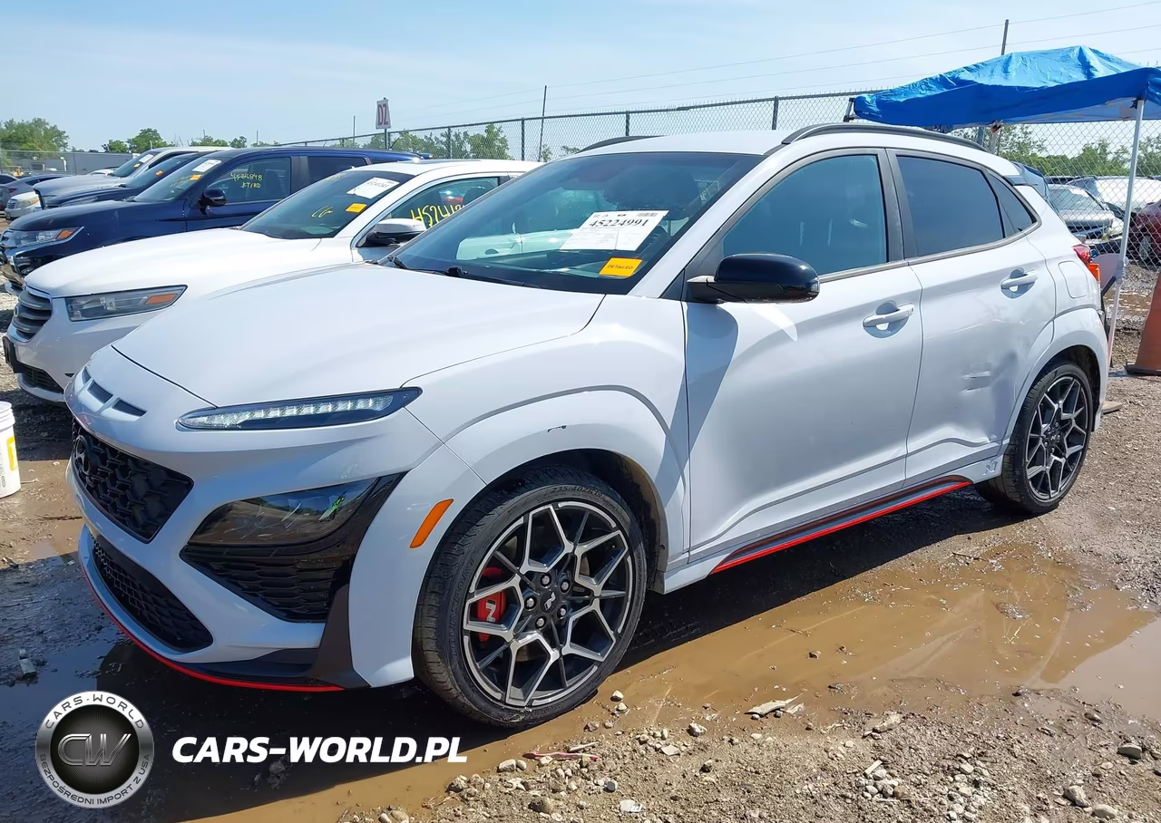 2022 Hyundai Kona N VIN:KM8KH3AC4NU005211 - 2