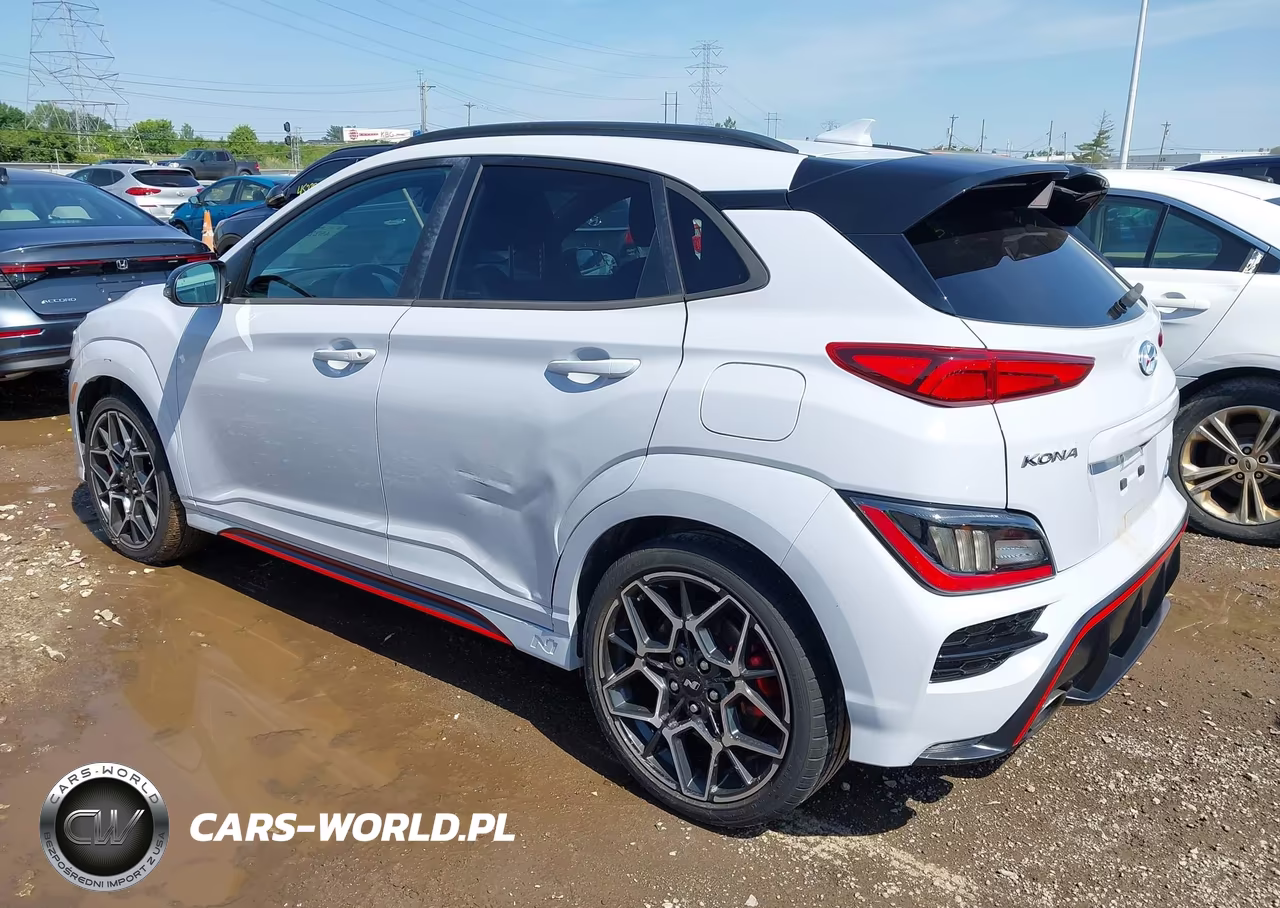 2022 Hyundai Kona N VIN:KM8KH3AC4NU005211 - 3