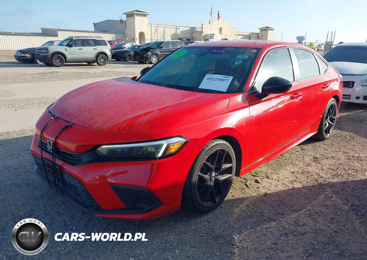 2022 Honda Civic Sport VIN:2HGFE2F55NH589450 - 2