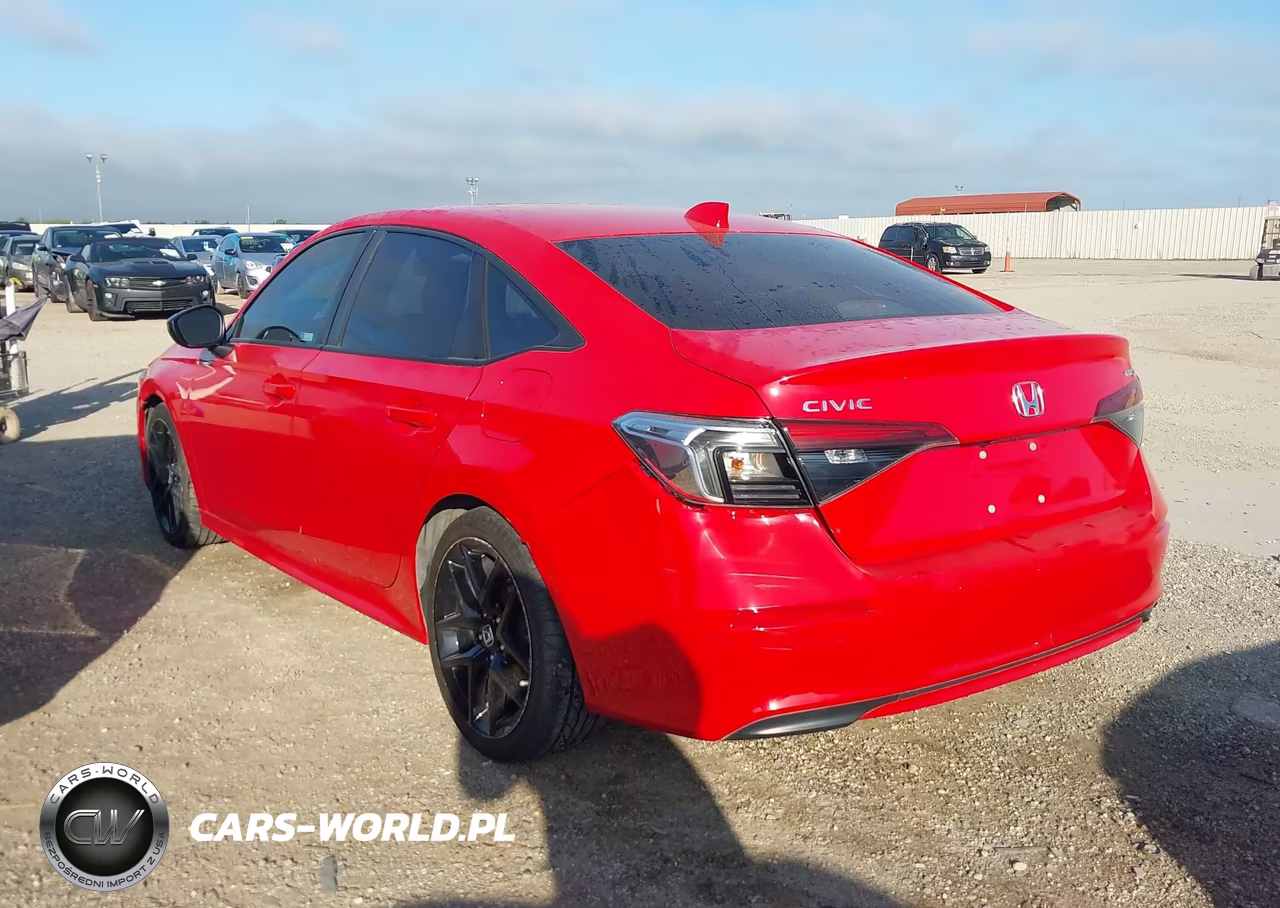 2022 Honda Civic Sport VIN:2HGFE2F55NH589450 - 3