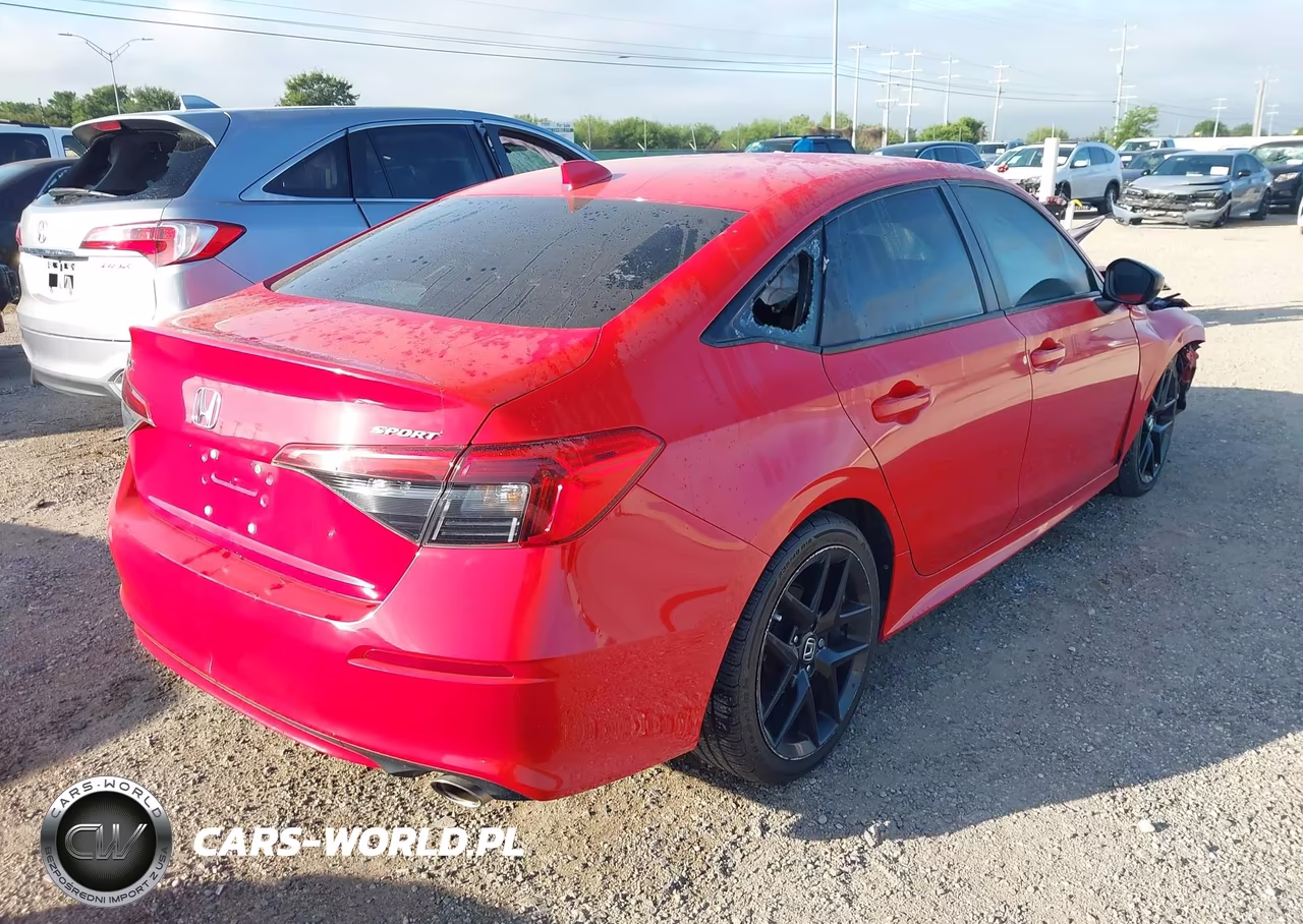 2022 Honda Civic Sport VIN:2HGFE2F55NH589450 - 4