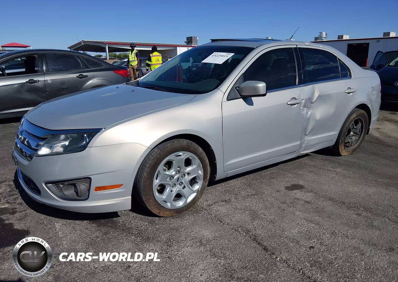 2010 Ford Fusion Se VIN:3FAHP0HA5AR371898 - 2