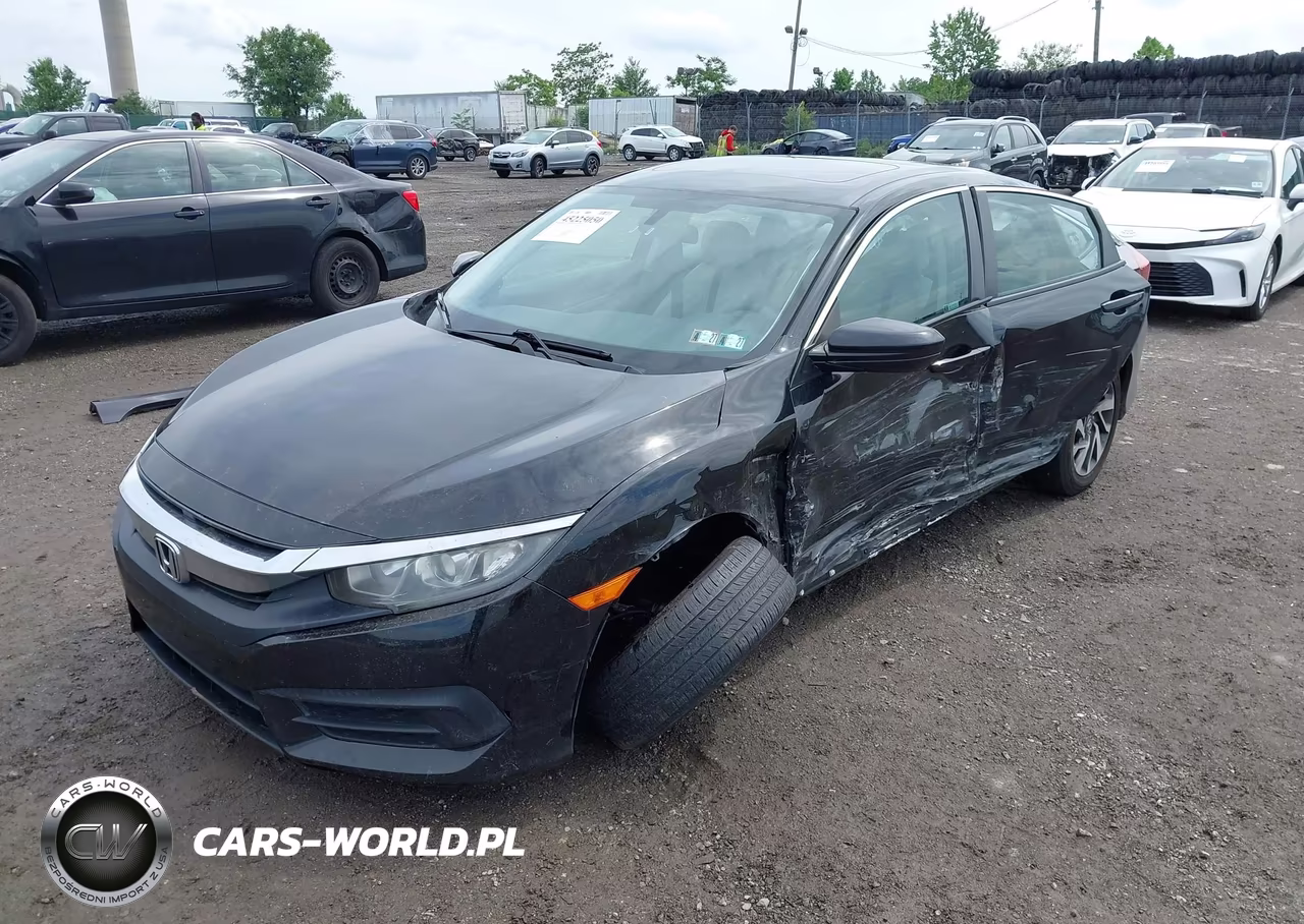 2018 Honda Civic Ex VIN:19XFC2F7XJE204797 - 2