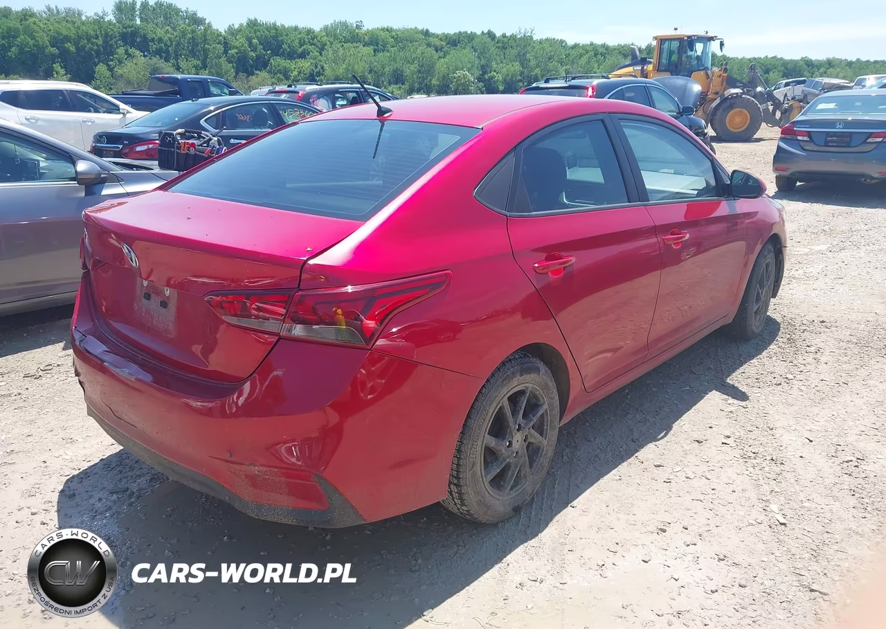 2020 Hyundai Accent Se VIN:3KPC24A66LE120768 - 4