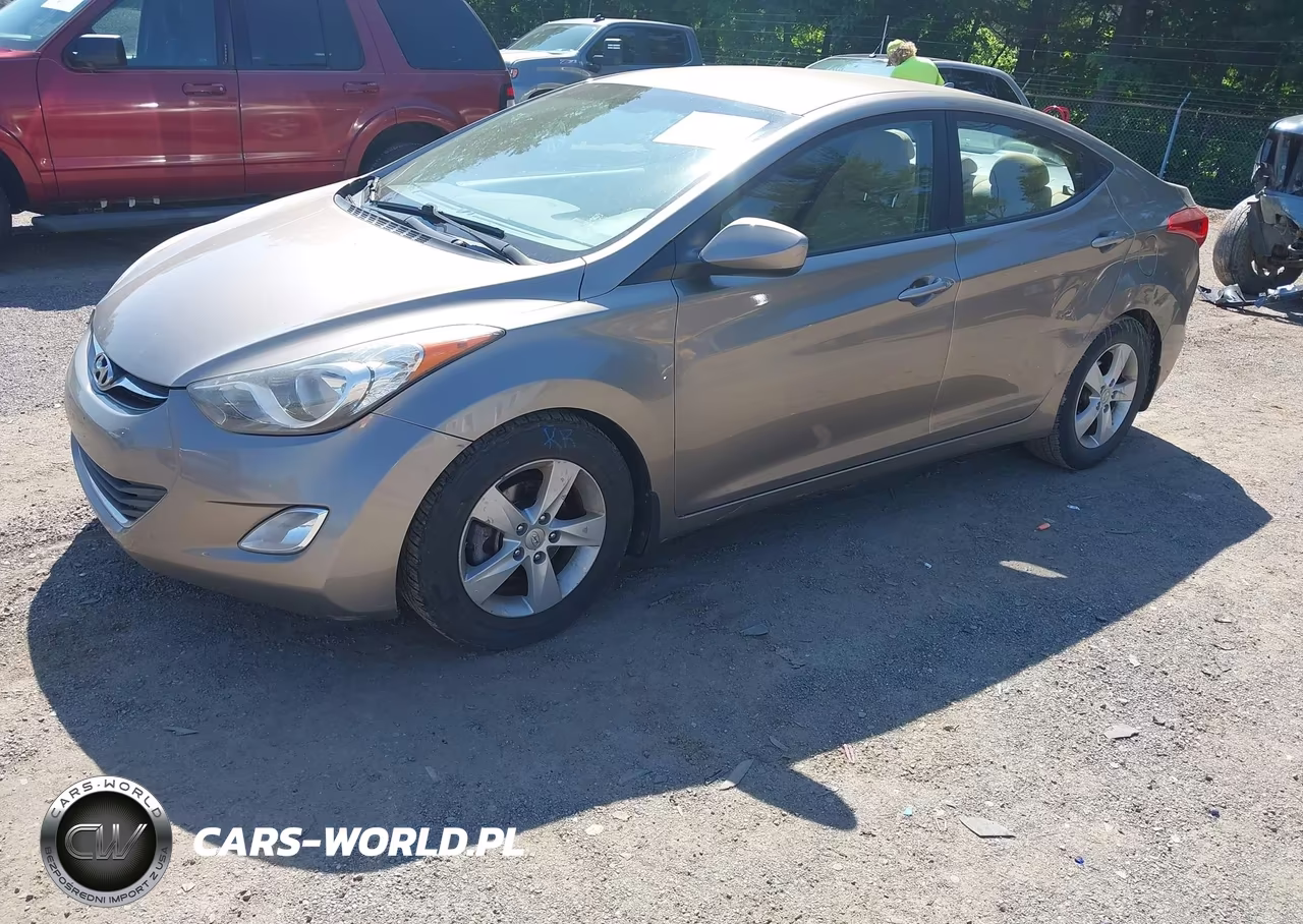 2013 Hyundai Elantra Gls VIN:5NPDH4AEXDH413693 - 2