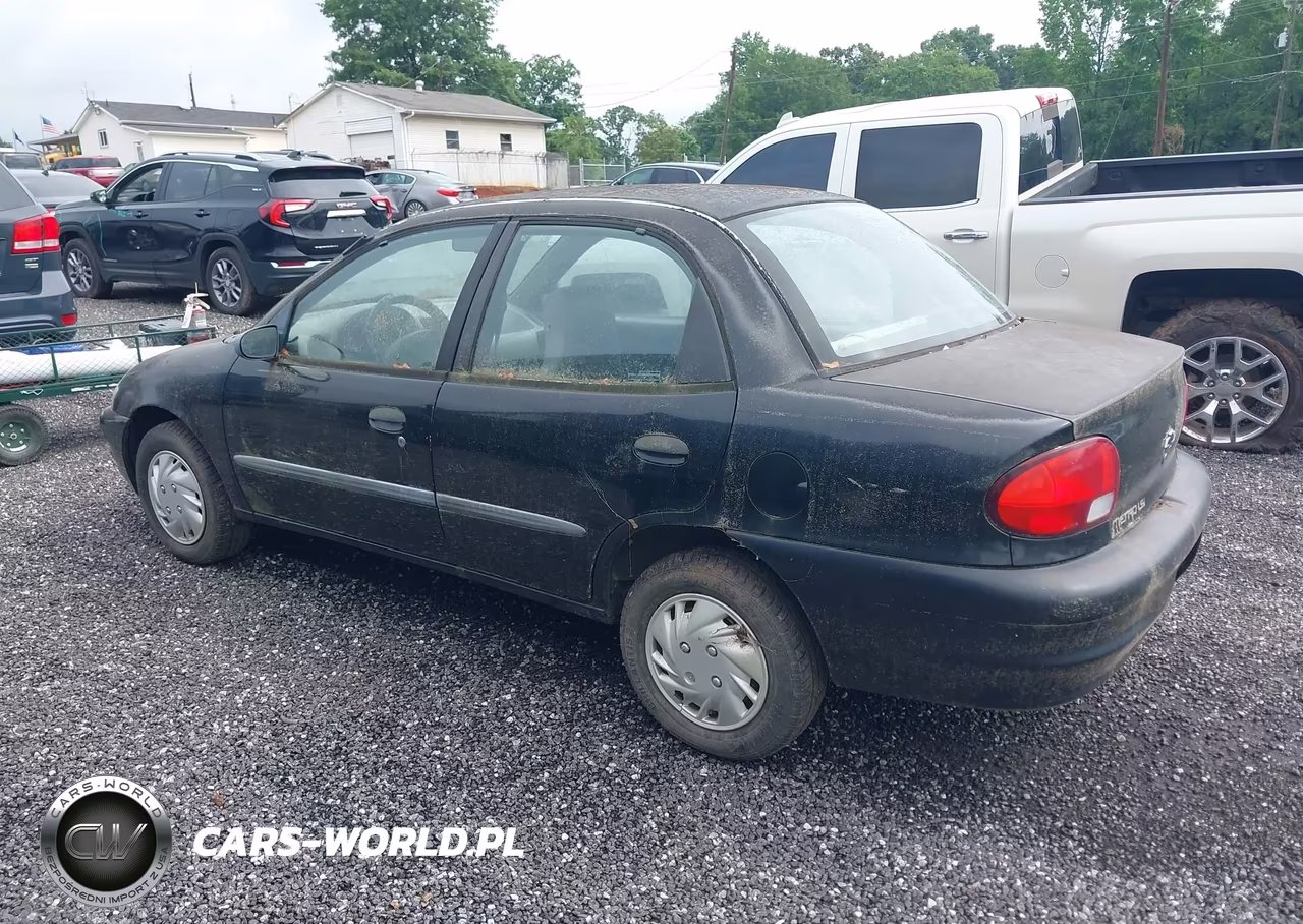1998 Chevrolet Metro Lsi VIN:2C1MR5222W6706449 - 3