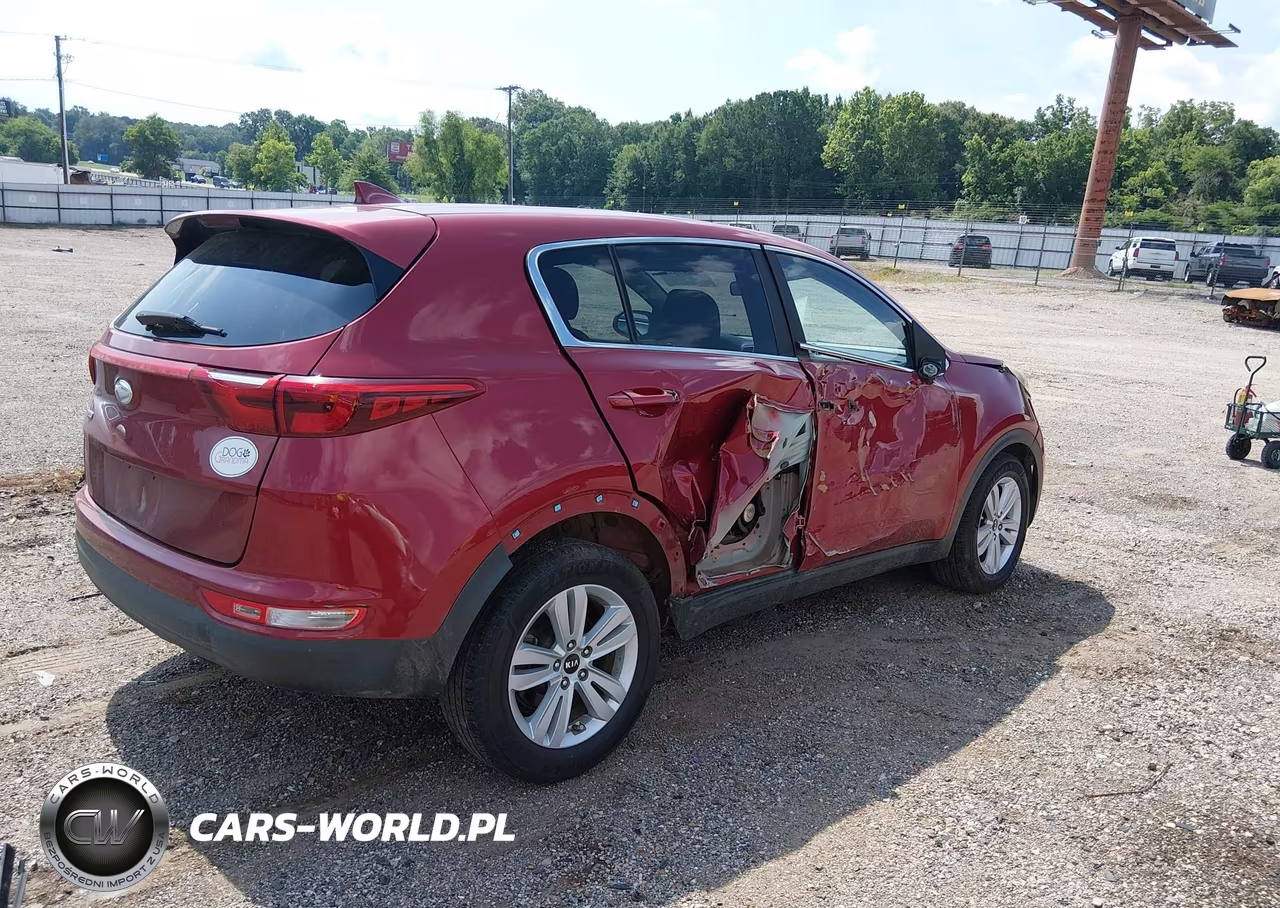 2018 Kia Sportage Lx VIN:KNDPM3AC0J7392502 - 4