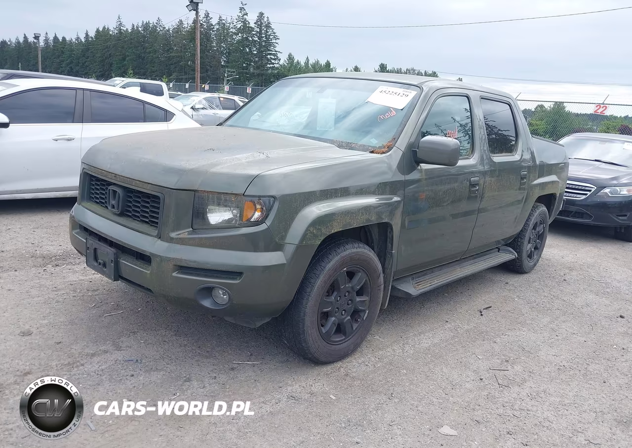 2006 Honda Ridgeline Rtl VIN:2HJYK16536H500255 - 2
