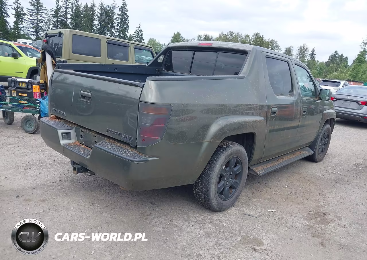 2006 Honda Ridgeline Rtl VIN:2HJYK16536H500255 - 4