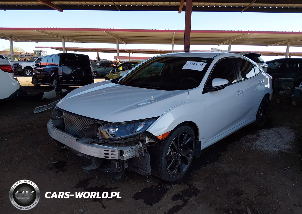 2021 Honda Civic Sport VIN:2HGFC2F85MH550193 - 2