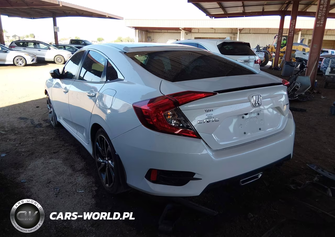 2021 Honda Civic Sport VIN:2HGFC2F85MH550193 - 3