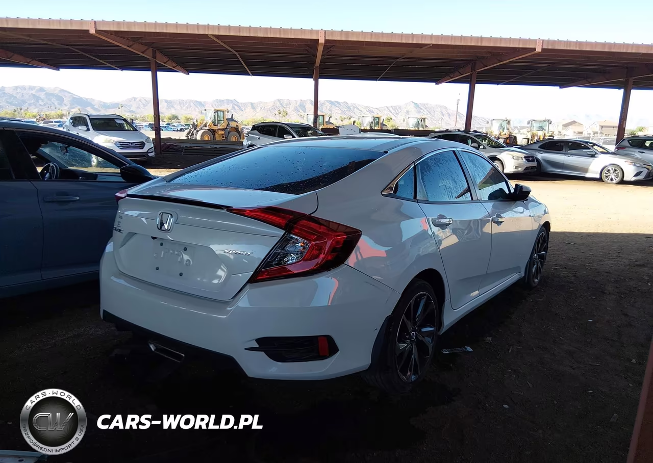 2021 Honda Civic Sport VIN:2HGFC2F85MH550193 - 4