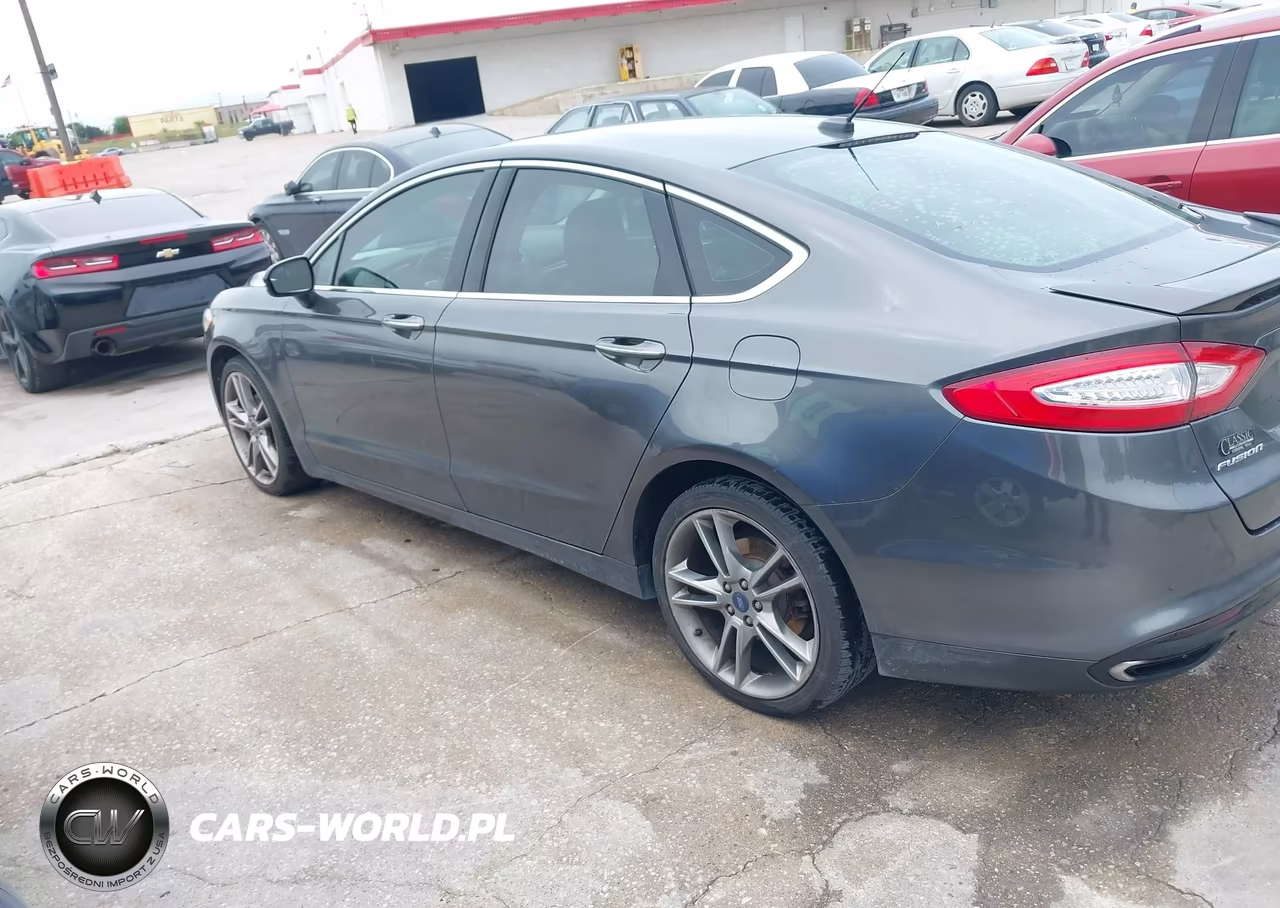 2016 Ford Fusion Titanium VIN:3FA6P0K99GR132305 - 14