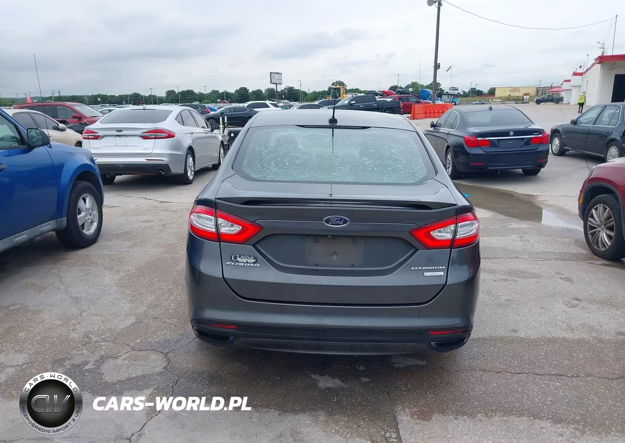 2016 Ford Fusion Titanium VIN:3FA6P0K99GR132305 - 16