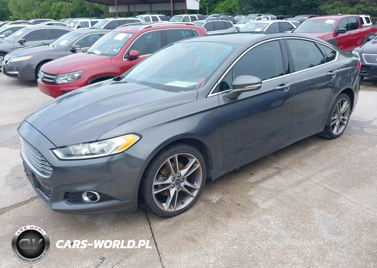2016 Ford Fusion Titanium VIN:3FA6P0K99GR132305 - 2