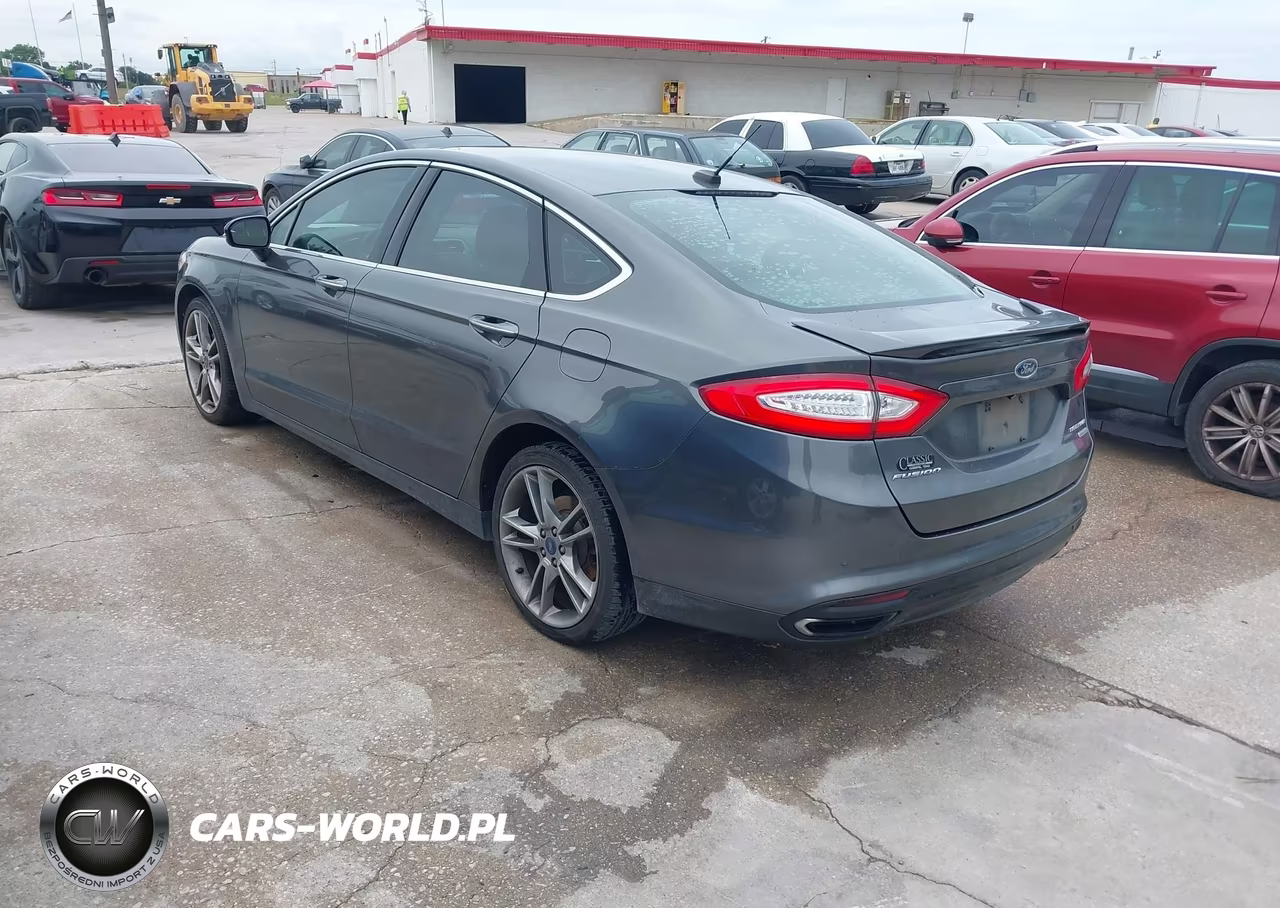 2016 Ford Fusion Titanium VIN:3FA6P0K99GR132305 - 3