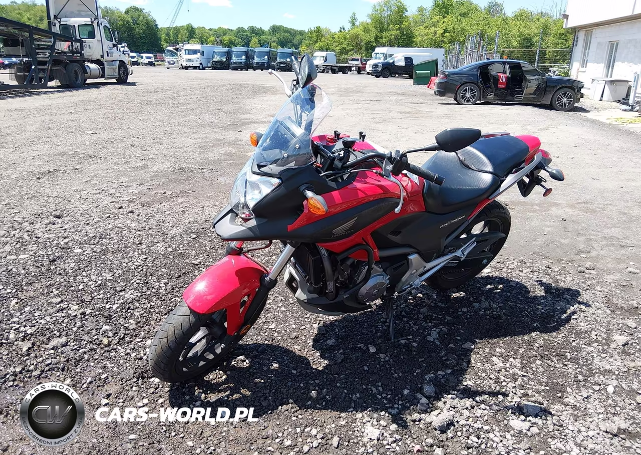 2013 Honda Nc700X VIN:JH2RC6355DK100198 - 2