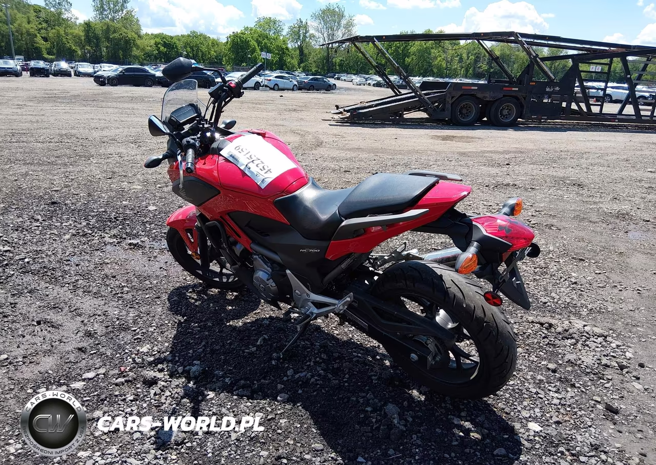 2013 Honda Nc700X VIN:JH2RC6355DK100198 - 3