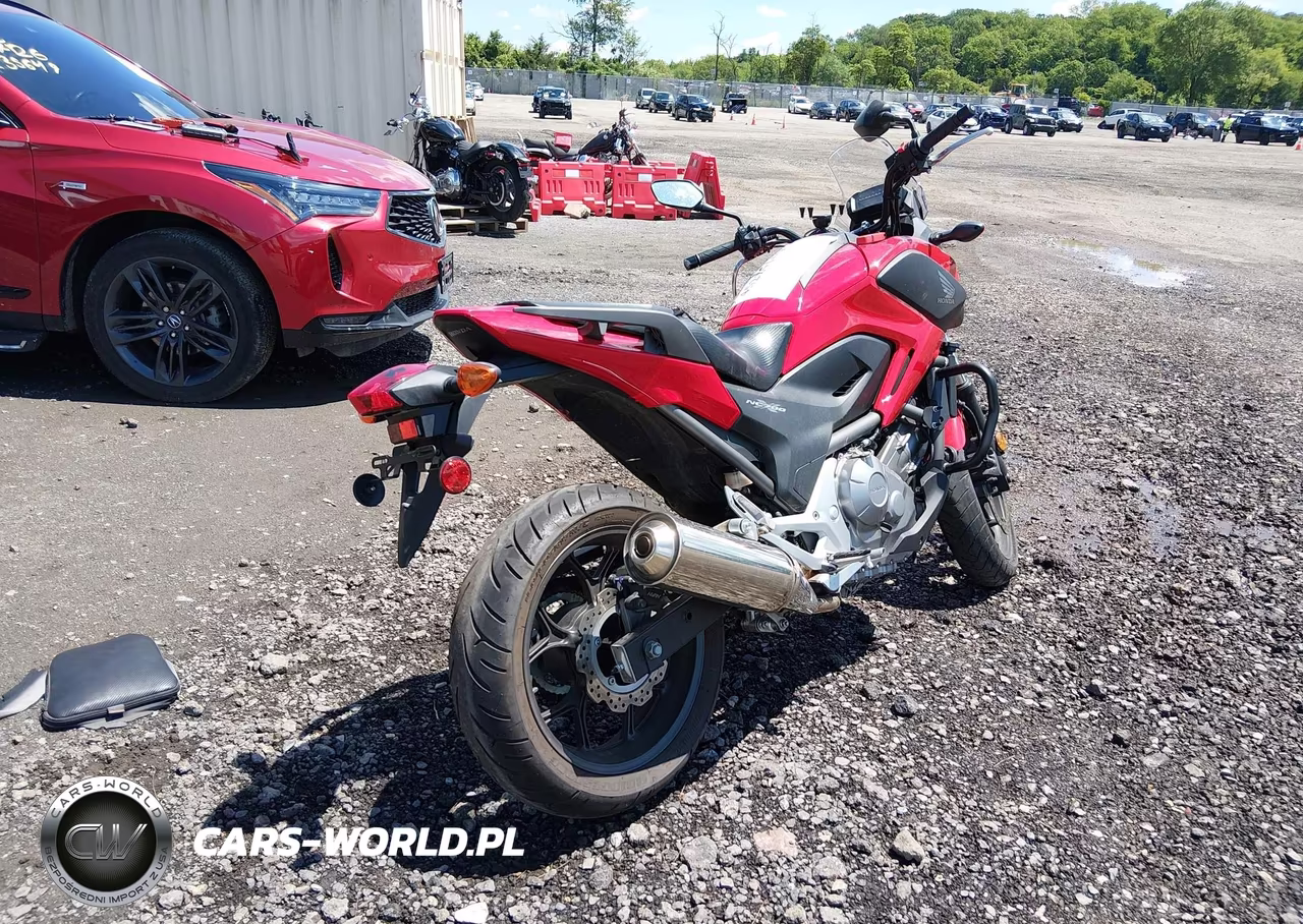 2013 Honda Nc700X VIN:JH2RC6355DK100198 - 4