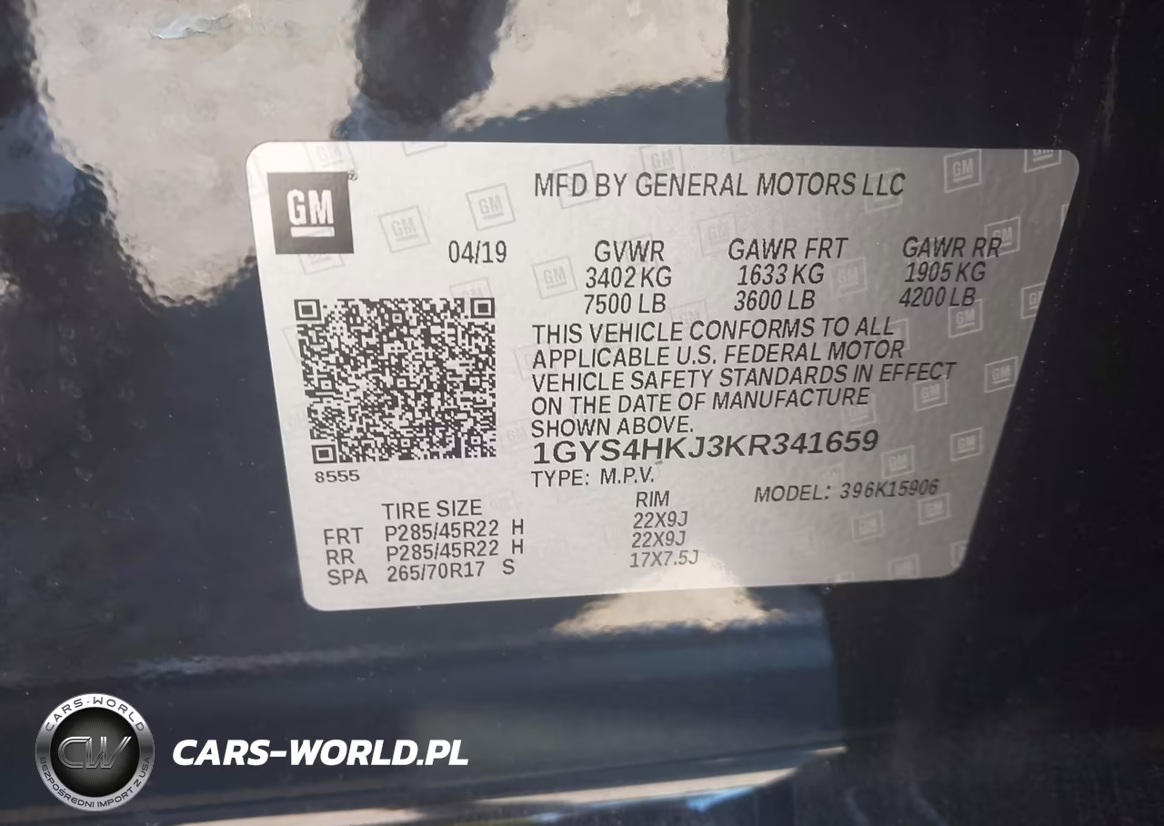 2019 Cadillac Escalade Esv Luxury VIN:1GYS4HKJ3KR341659 - 9