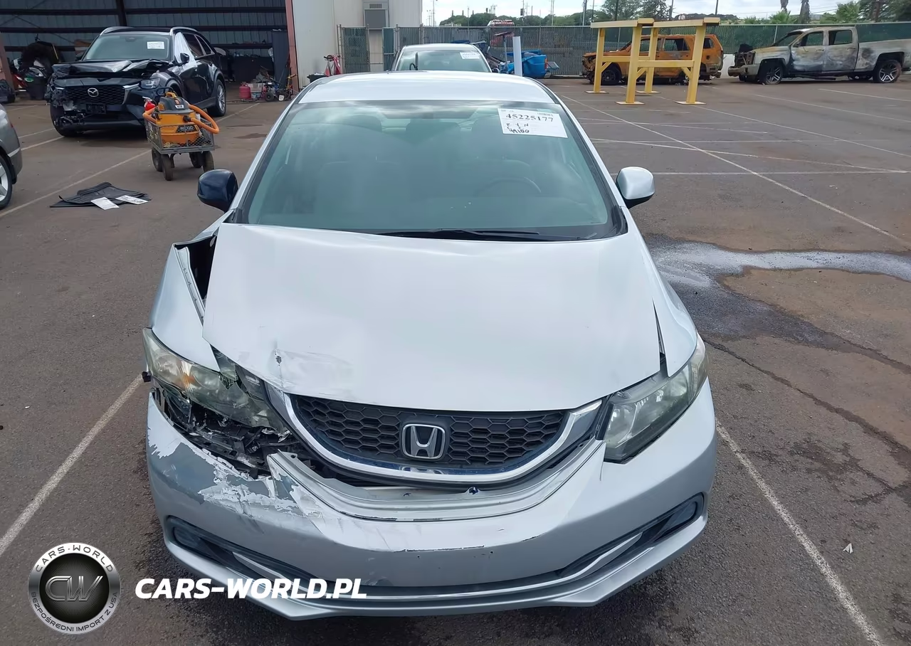 2013 Honda Civic Lx VIN:19XFB2F59DE025236 - 12