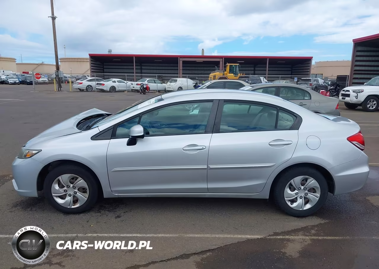 2013 Honda Civic Lx VIN:19XFB2F59DE025236 - 14