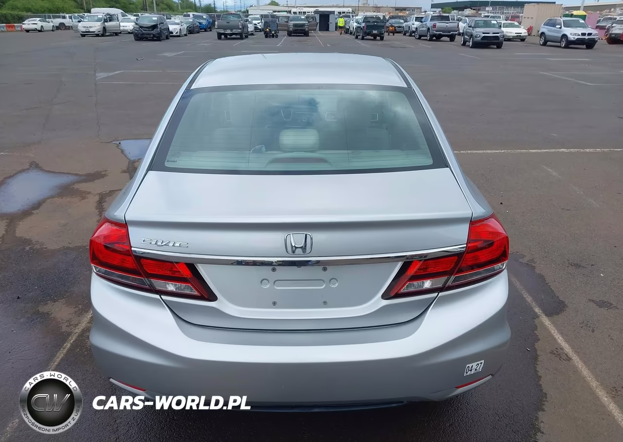 2013 Honda Civic Lx VIN:19XFB2F59DE025236 - 16