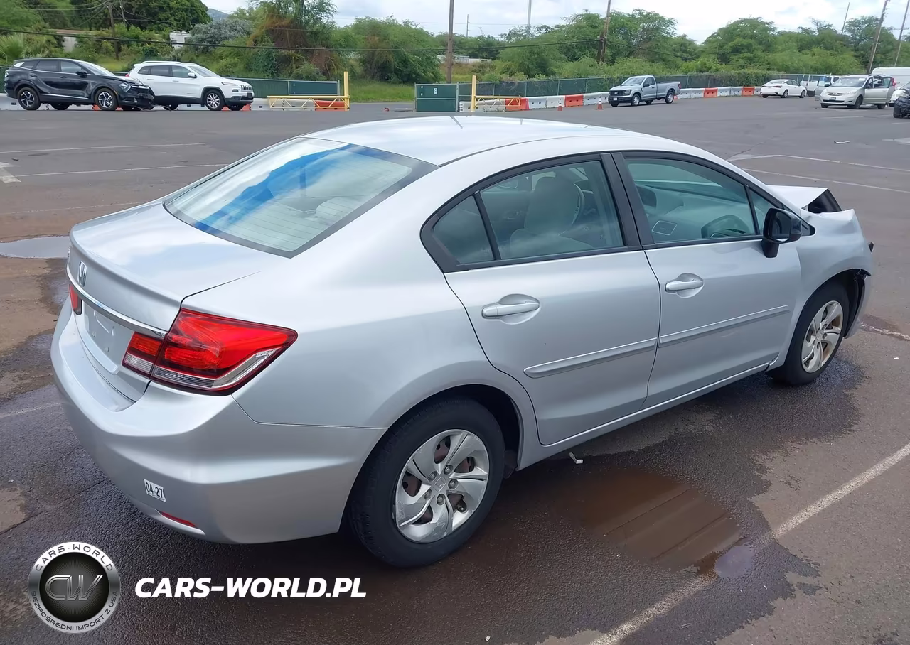 2013 Honda Civic Lx VIN:19XFB2F59DE025236 - 4