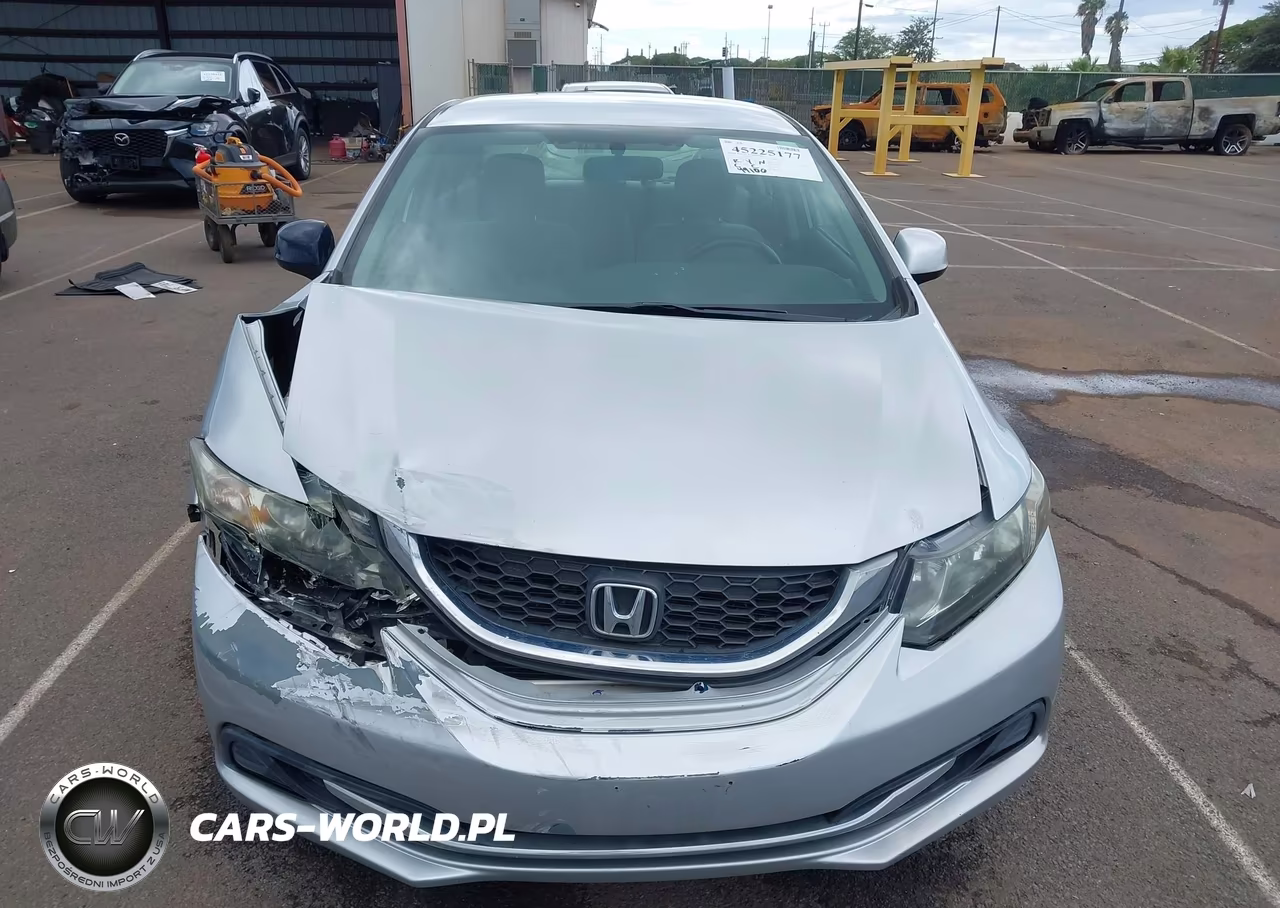2013 Honda Civic Lx VIN:19XFB2F59DE025236 - 6