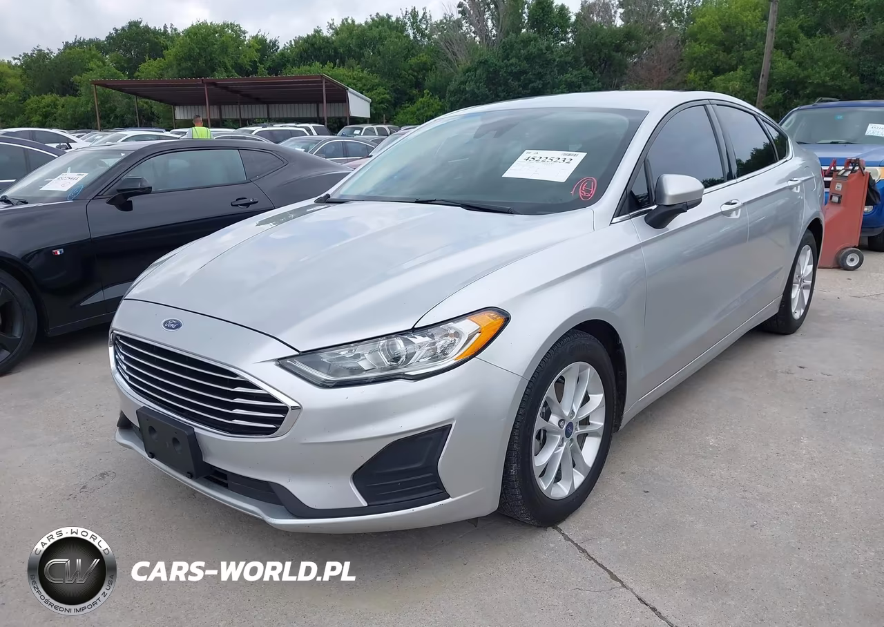 2019 Ford Fusion Se VIN:3FA6P0HD7KR113823 - 2