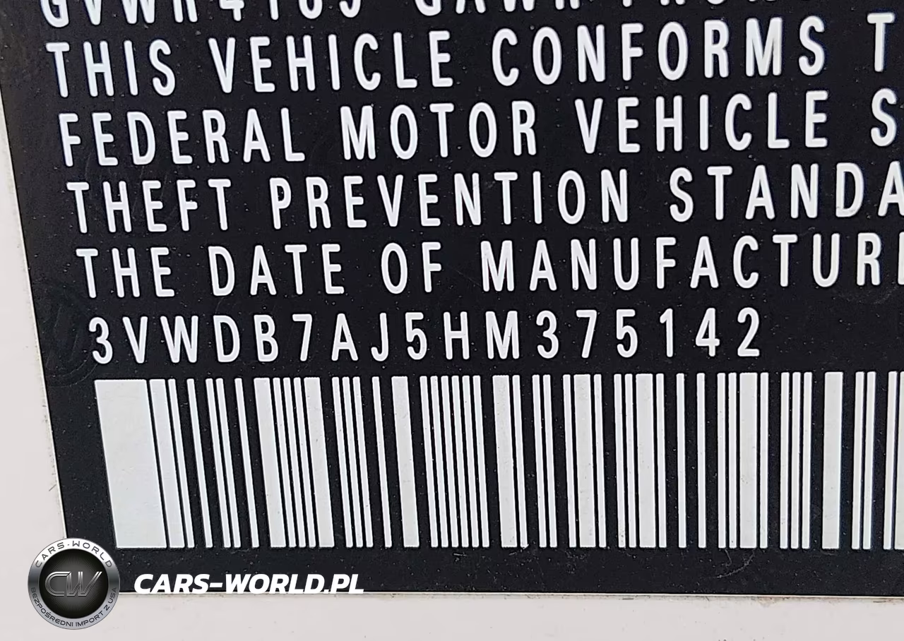 2017 Volkswagen Jetta 1.4T Se VIN:3VWDB7AJ5HM375142 - 9