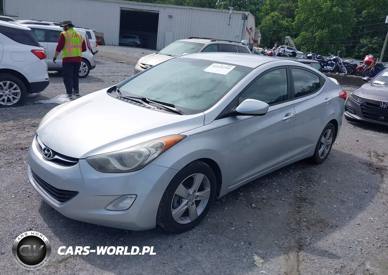 2013 Hyundai Elantra Gls VIN:5NPDH4AE5DH249057 - 2