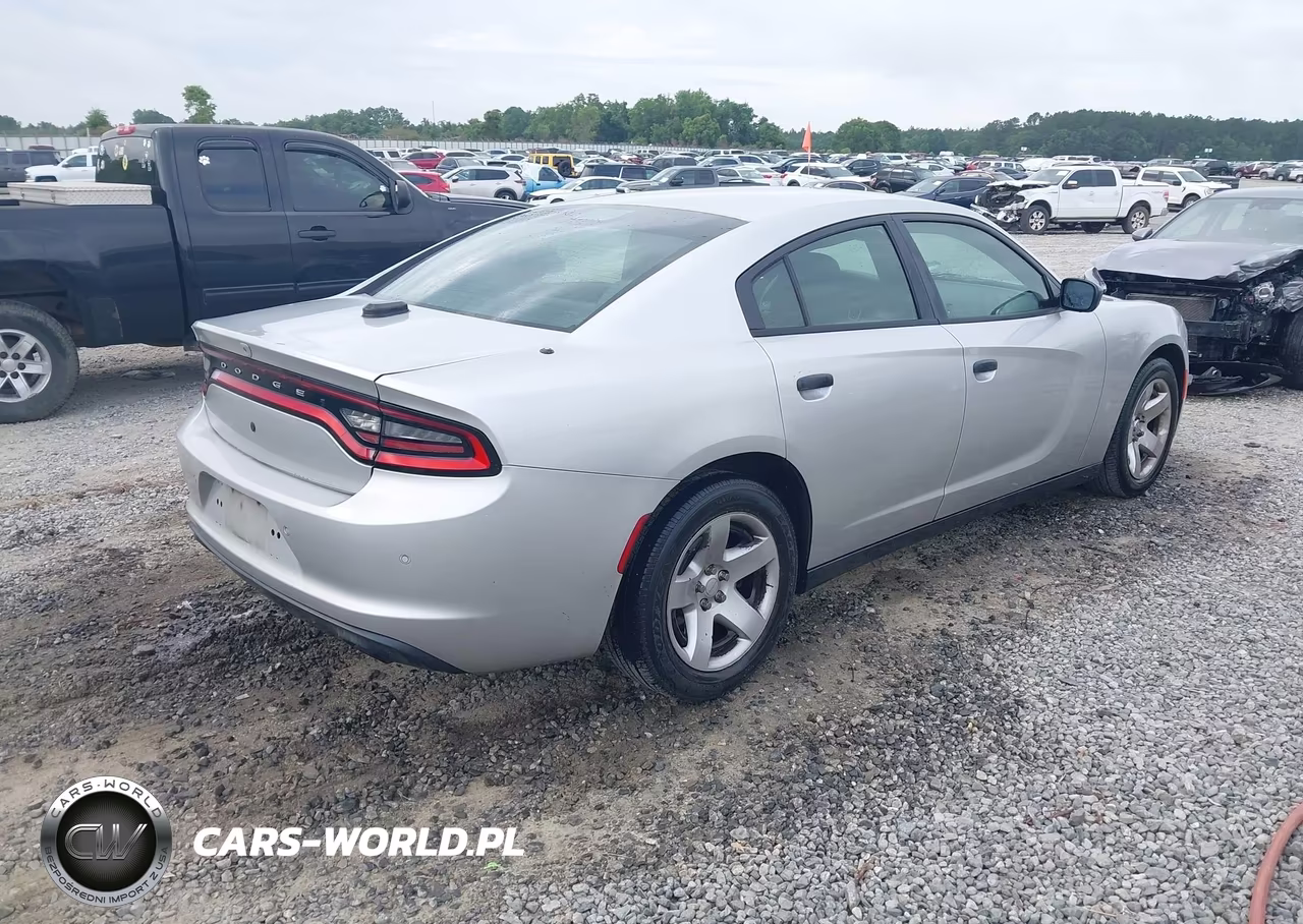 2016 Dodge Charger Police VIN:2C3CDXAT8GH223318 - 4