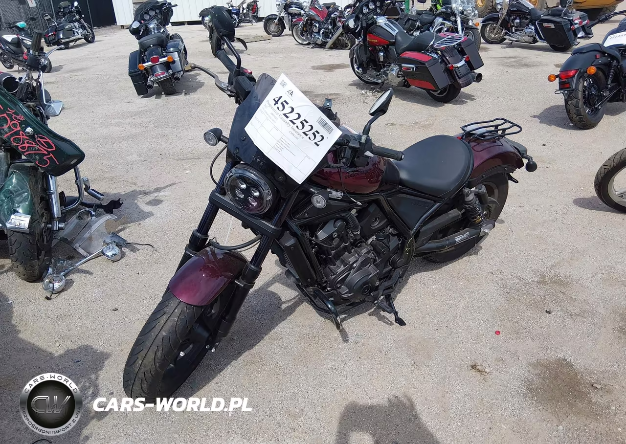 2022 Honda Cmx1100 D VIN:JH2SC8312NK100719 - 2