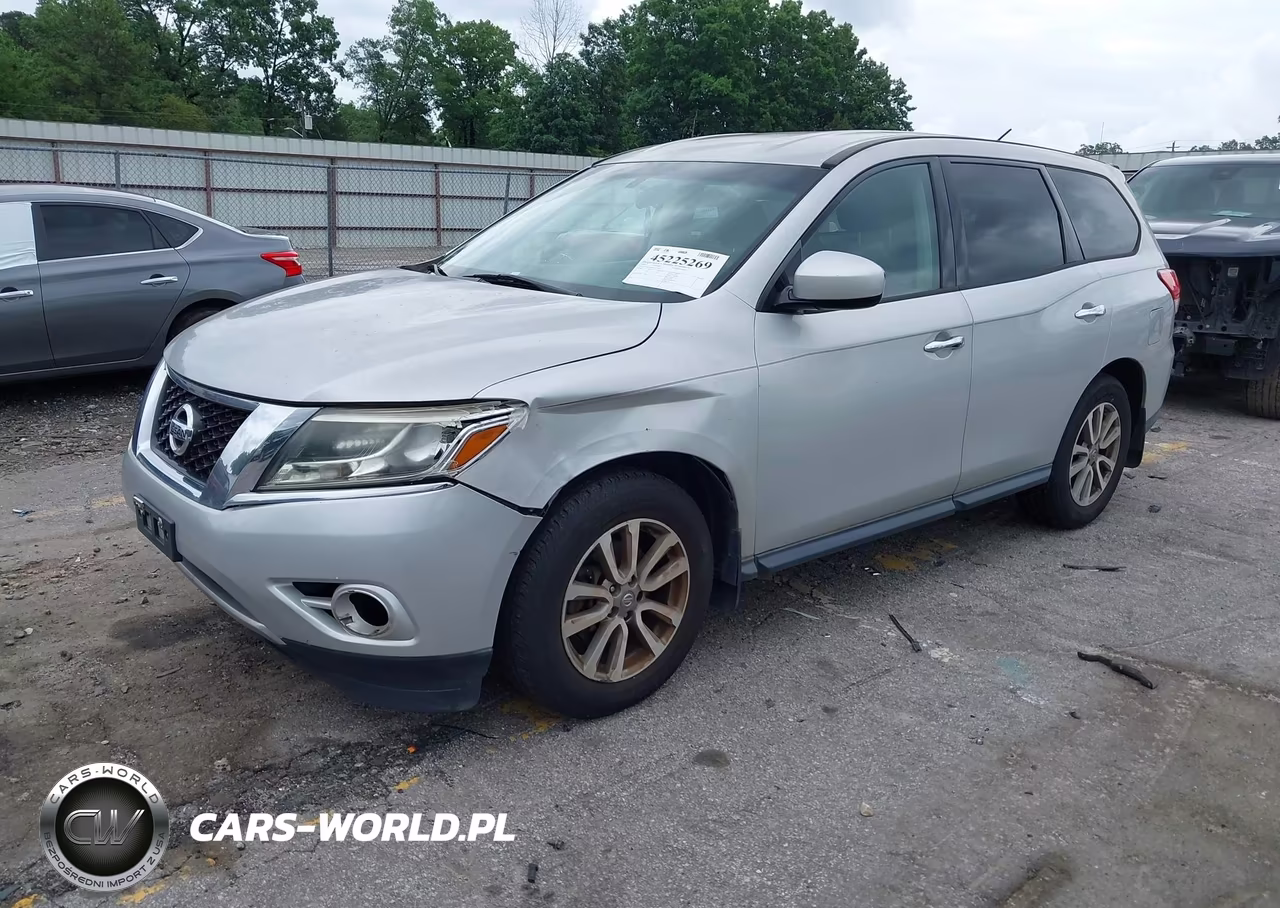 2014 Nissan Pathfinder S VIN:5N1AR2MN9EC733399 - 2