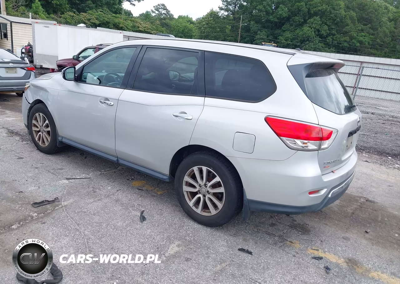 2014 Nissan Pathfinder S VIN:5N1AR2MN9EC733399 - 3