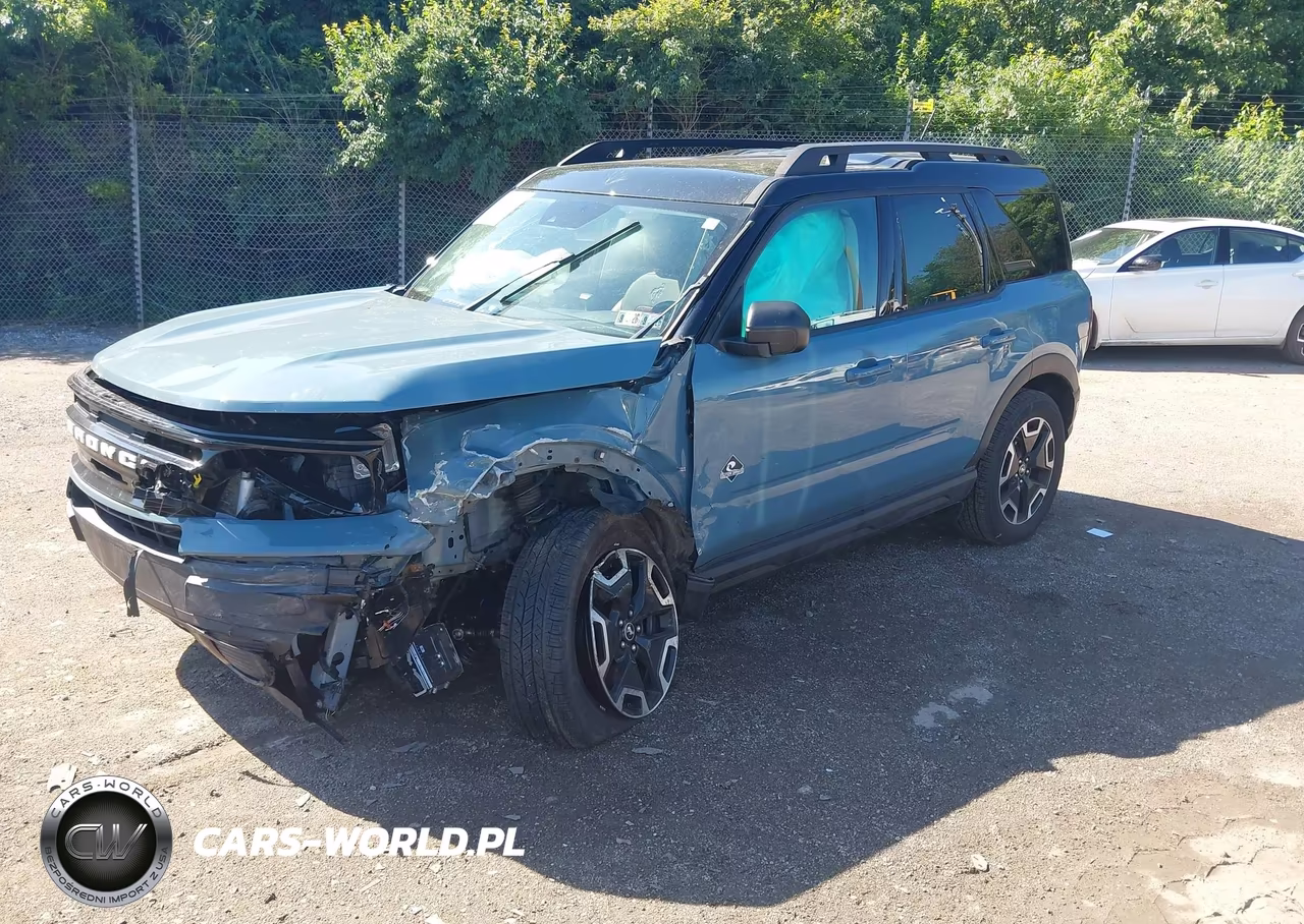 2022 Ford Bronco Sport Outer Banks VIN:3FMCR9C65NRD83301 - 2
