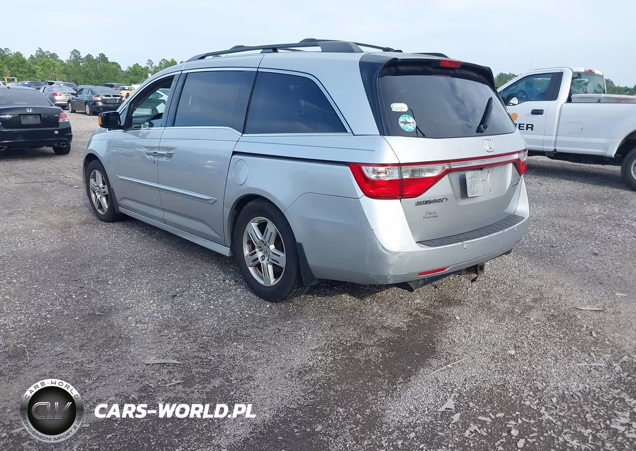 2012 Honda Odyssey Touring-Touring Elite VIN:5FNRL5H97CB072849 - 3