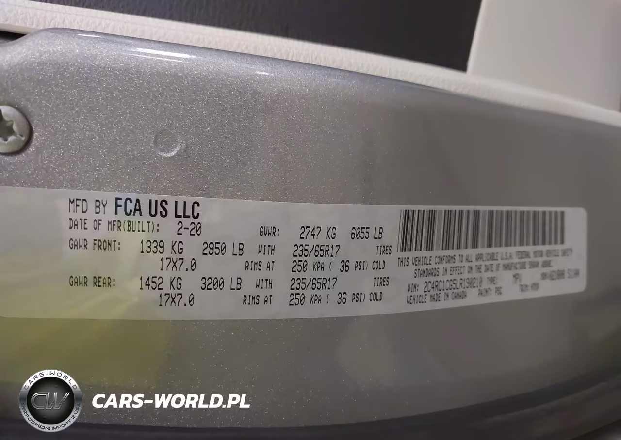 2020 Chrysler Voyager Lx VIN:2C4RC1CG5LR190210 - 9