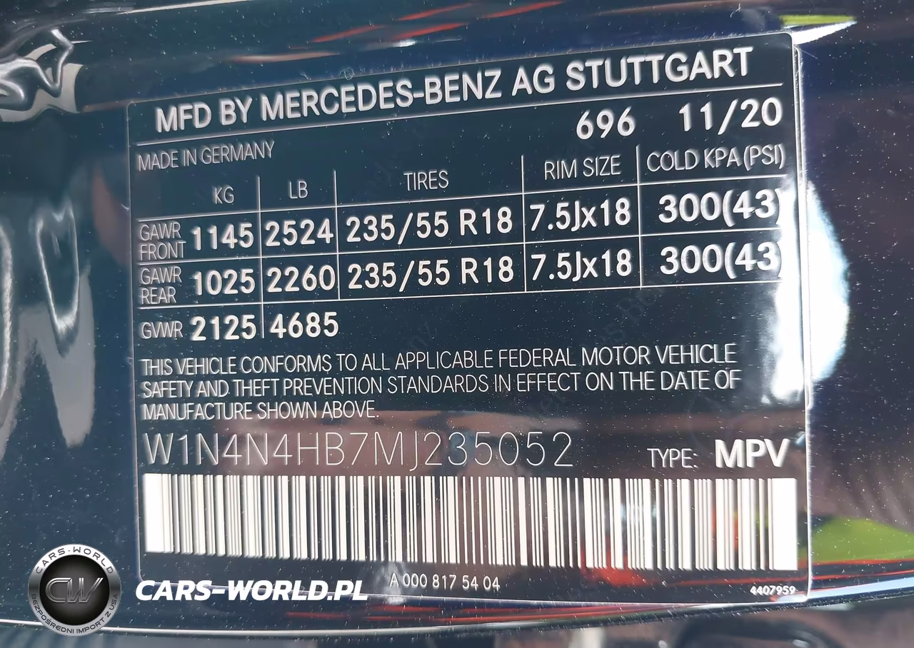 2021 Mercedes-Benz Gla 250 4Matic VIN:W1N4N4HB7MJ235052 - 9