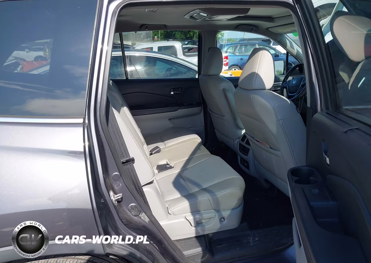 2017 Honda Pilot Ex-L VIN:5FNYF6H85HB010146 - 8
