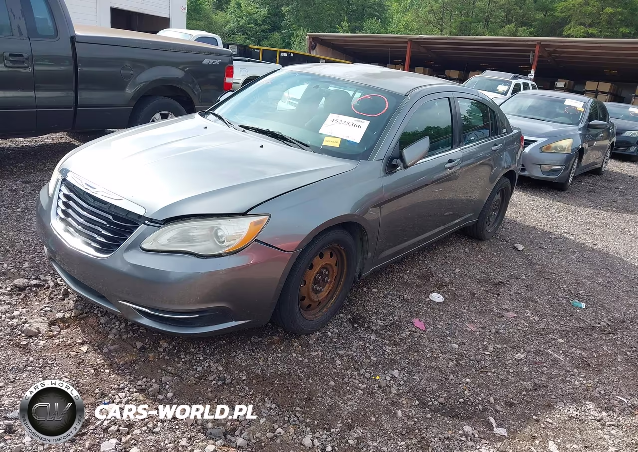 2012 Chrysler 200 Lx VIN:1C3CCBAB9CN282554 - 2