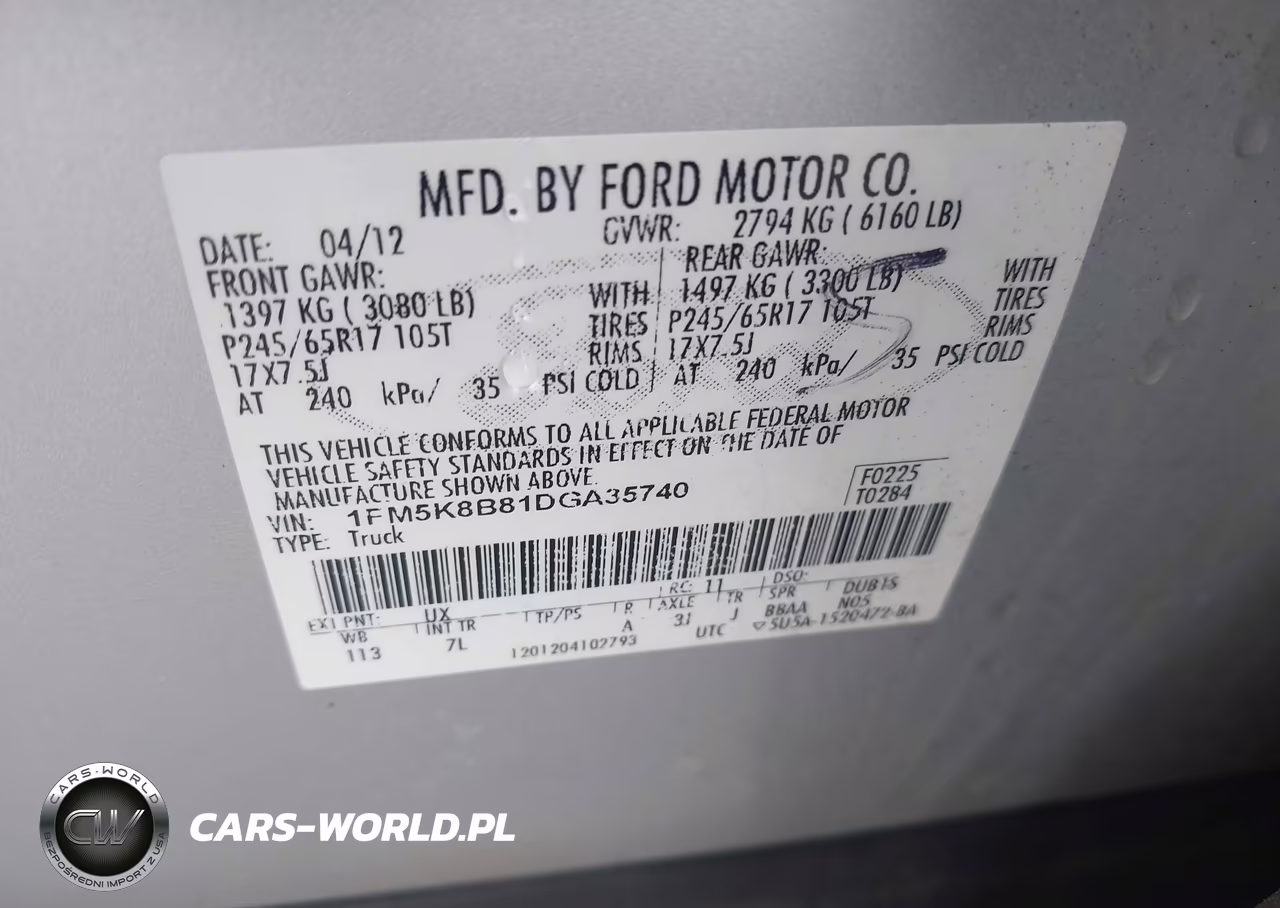 2013 Ford Explorer VIN:1FM5K8B81DGA35740 - 9