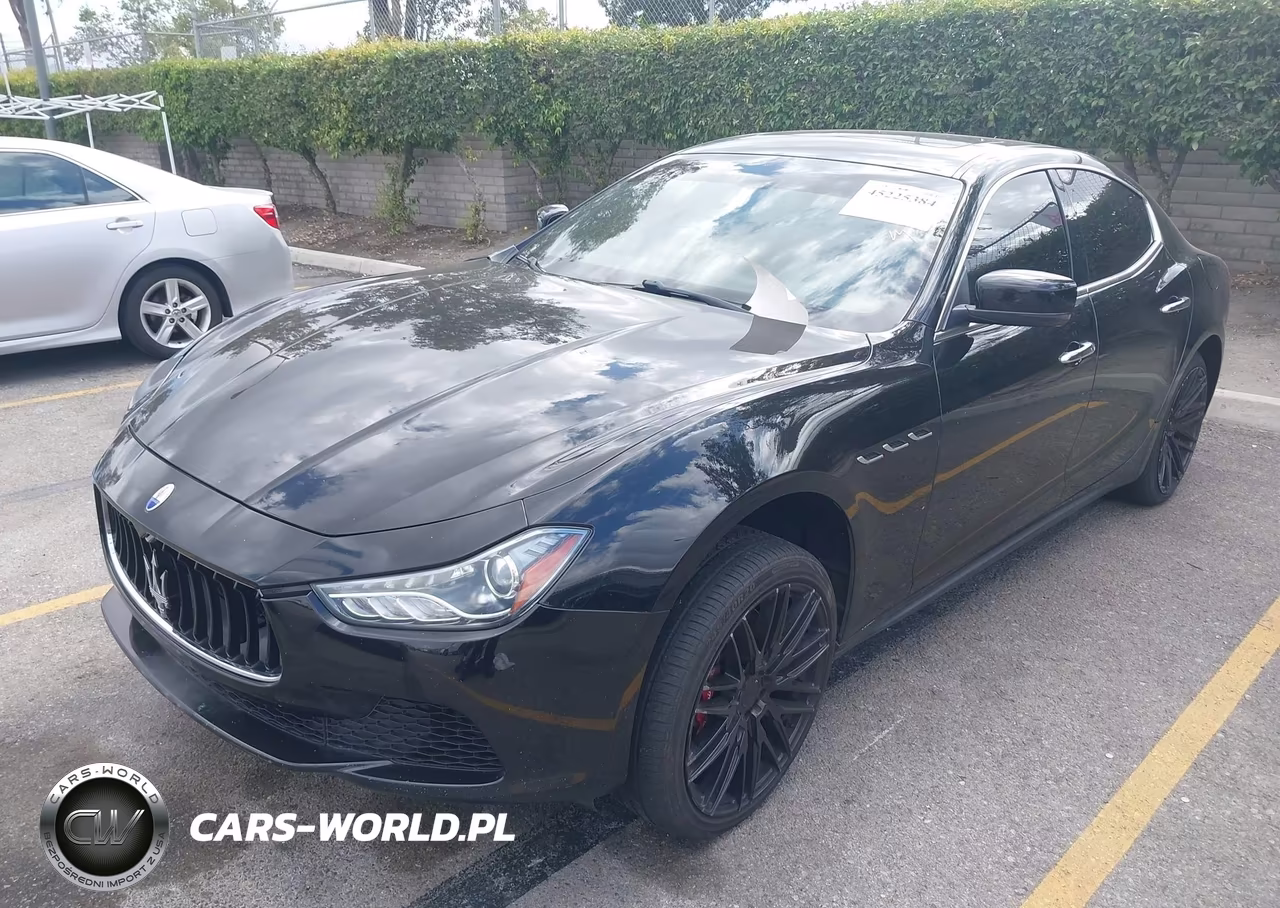 2014 Maserati Ghibli S Q4 VIN:ZAM57RTA5E1096375 - 2