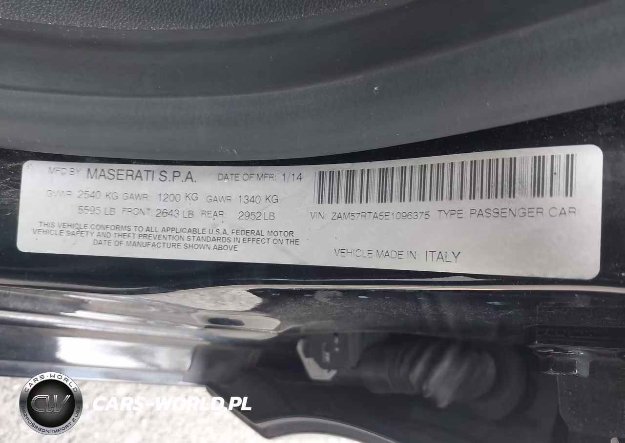 2014 Maserati Ghibli S Q4 VIN:ZAM57RTA5E1096375 - 9