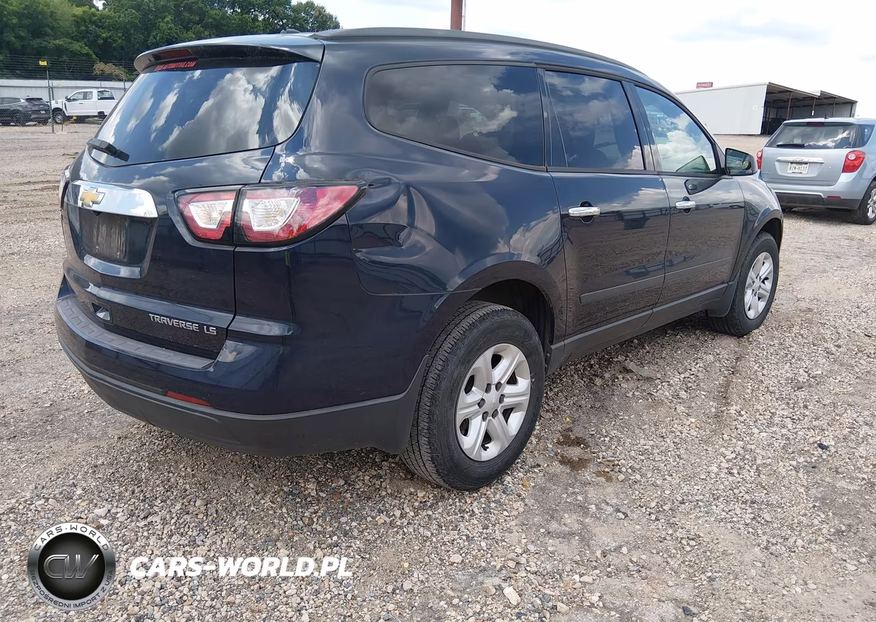 2015 Chevrolet Traverse Ls VIN:1GNKRFKD9FJ221852 - 4